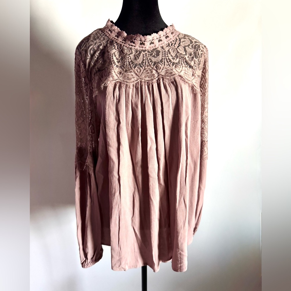 American Rag Peasant Blouse Size 1X